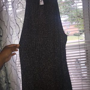 Shiner midi dress